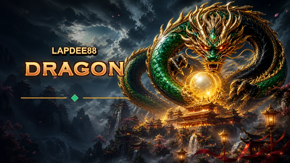 Lapdee88 Dragon cinematic game artwork